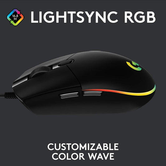 Logitech G203 Lightsync Gaming Mouse (wired)