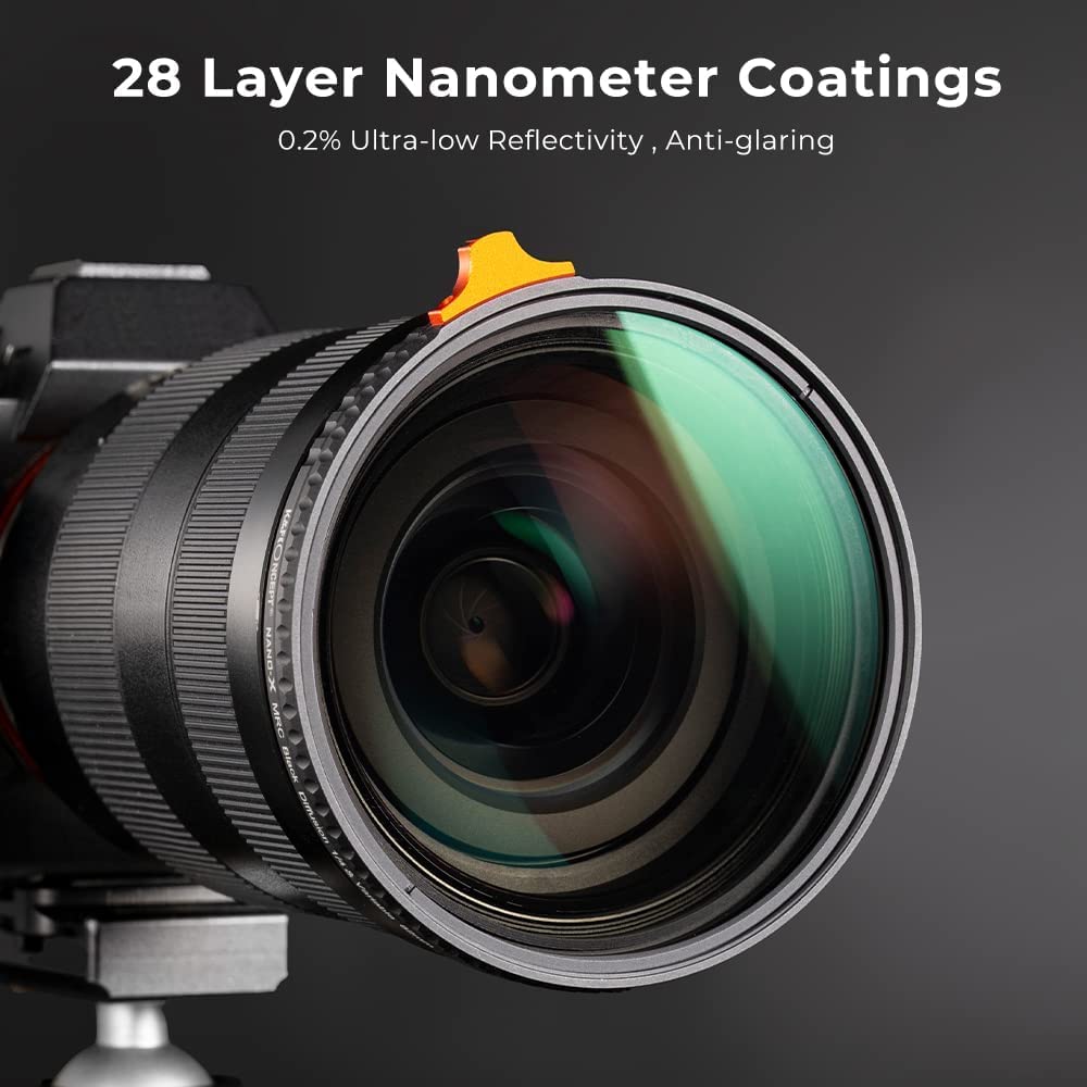 [CLEARANCE] K&F Concept 67mm Variable ND Filter ND2- ND400 High Definition Nano X Adjustable Fader Neutral Density Lens Filter