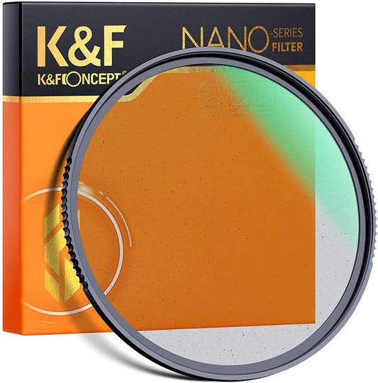 [CLEARANCE] K&F Concept 67mm 1/4 Black-Mist Filter Black Diffusion Soft Glow Diffuser Cine Effect Lens Filters Wateproof (Nano-X Series)