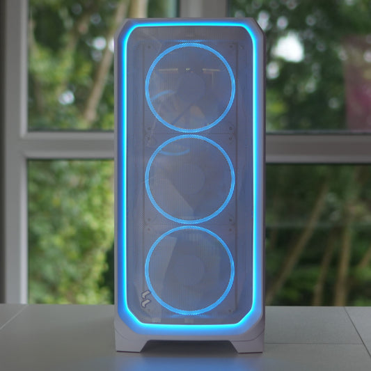 Luftstrom Tempest | RTX 5090 32GB + Ryzen 7 9800X3D | Ready-to-Go Gaming PC | PC36