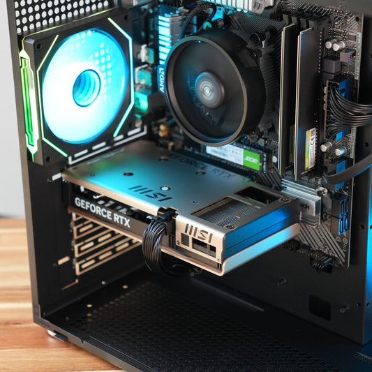 Glas | RTX 5060 + Ryzen 5 5500 | Ready-to-Go Gaming PC | PC36