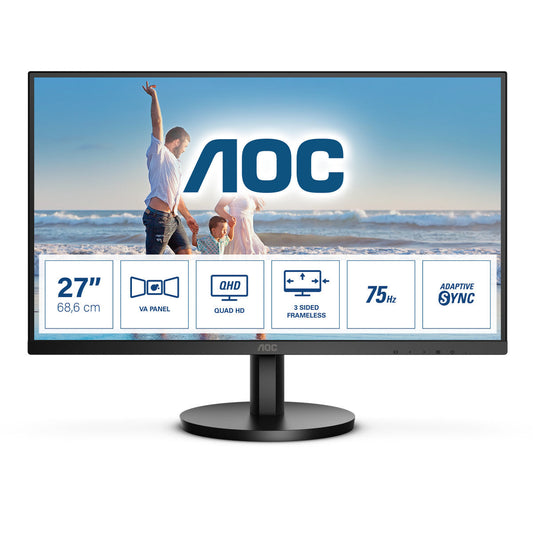 AOC Q27B3MA 27Inch Full HD 75 Hz LED Monitor PC36