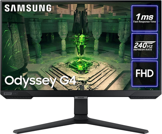 Samsung Odyssey G4 LS27BG400EUXXU 27 Inch 240 Hz 1 ms IPS Full HD Gaming Monitor PC36