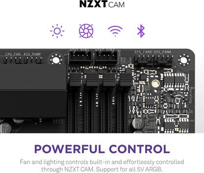NZXT N7 Z790 DDR5 ATX Motherboard — Intel LGA1700, Wi-Fi, Bluetooth