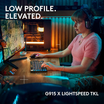 Logitech G915 X Lightspeed TKL Wireless Mechanical Gaming Keyboard