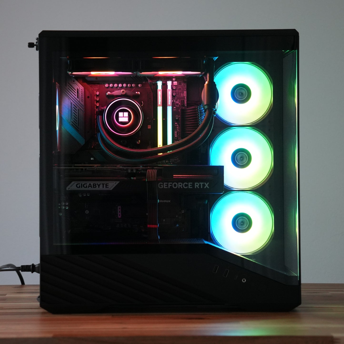 Aegis Two | RTX 5070 12GB + Ryzen 7 7800X3D | Ready-to-Go Gaming PC | PC36