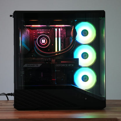 Aegis Two | RTX 5070 12GB + Ryzen 7 7800X3D | Ready-to-Go Gaming PC | PC36