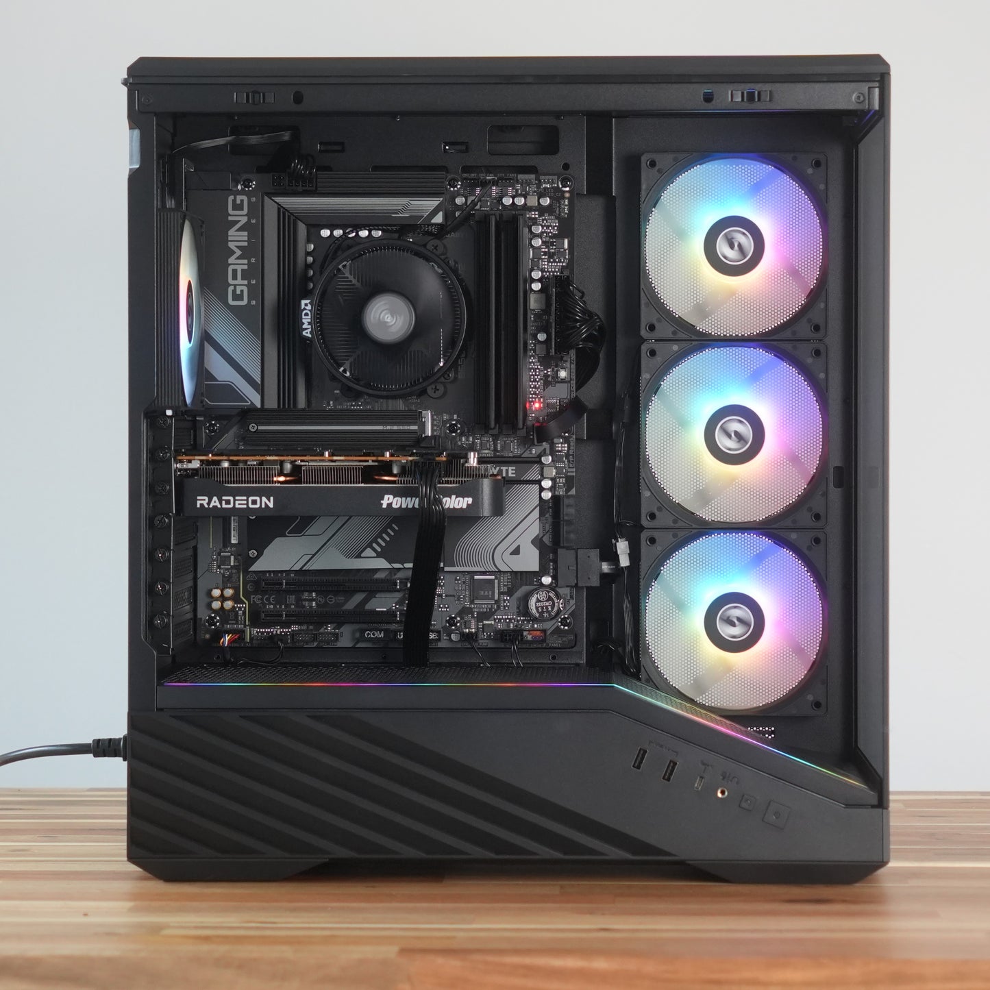 Aegis Valor | RX 9060 XT 16GB + Ryzen 5 7500F | Ready-to-Go Gaming PC | PC36
