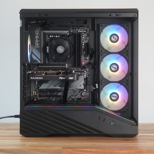Aegis Eternal | RTX 5080 16GB + Ryzen 7 9800X3D | Ready-to-Go Gaming PC | PC36