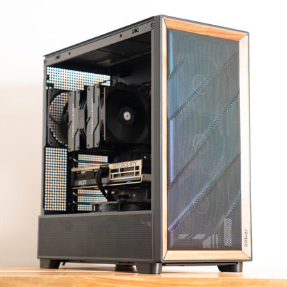 Flux Three | NVIDIA RTX 5080 + Ryzen 7 9800X3D | Ready-to-Go Gaming PC | PC36