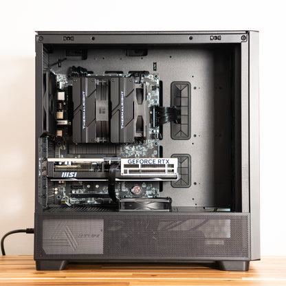 Flux Three | NVIDIA RTX 5080 + Ryzen 7 9800X3D | Ready-to-Go Gaming PC | PC36
