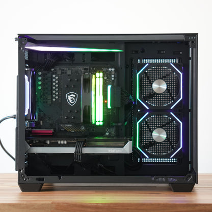 Tempered | Arc B570 10GB + Ryzen 5 8400F | Ready-to-Go Gaming PC | PC36