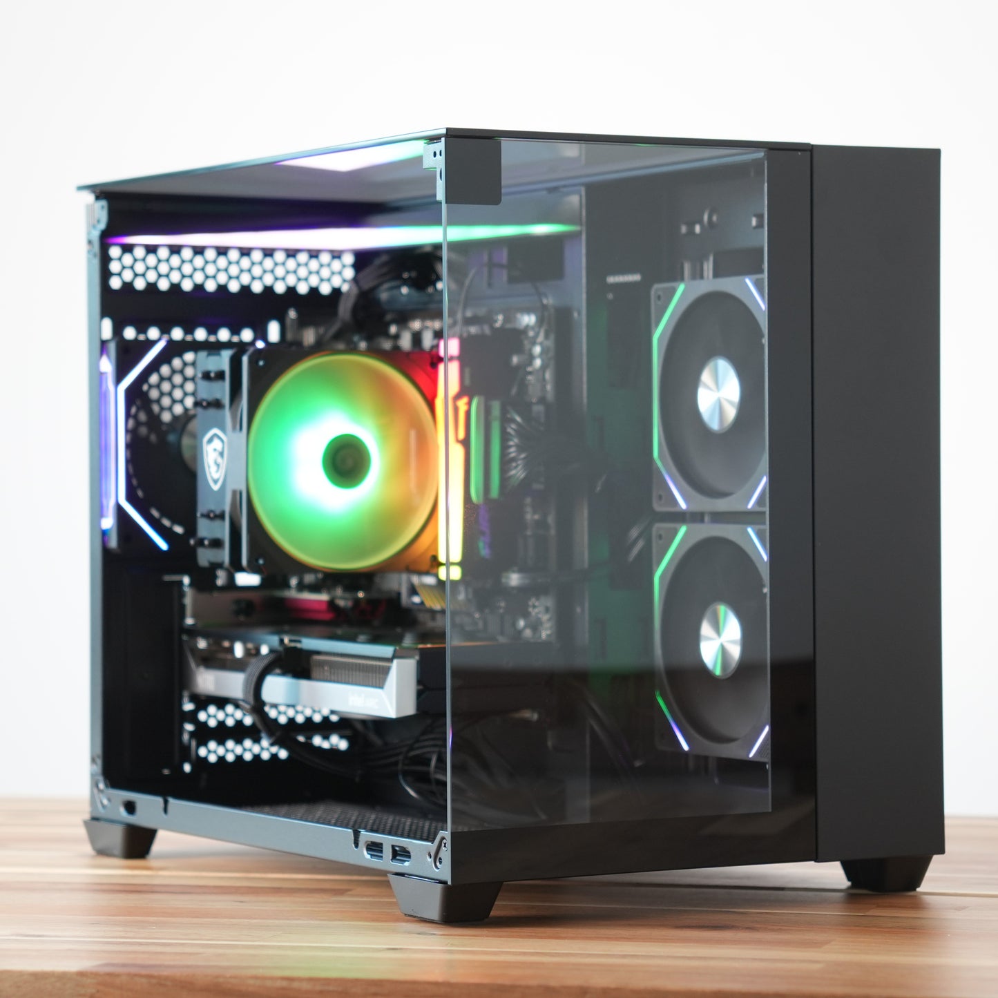 Tempered | Arc B570 10GB + Ryzen 5 8400F | Ready-to-Go Gaming PC | PC36