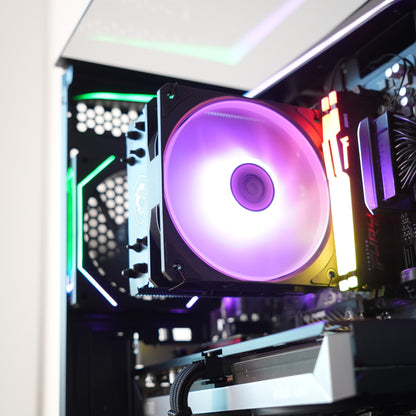 Tempered | Arc B570 10GB + Ryzen 5 8400F | Ready-to-Go Gaming PC | PC36