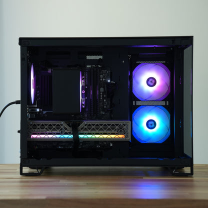 Twilight | RX 9060 XT 16GB + Ryzen 5 5600 + 32GB DDR4 + 1TB | Ready-to-Go Gaming PC | PC36