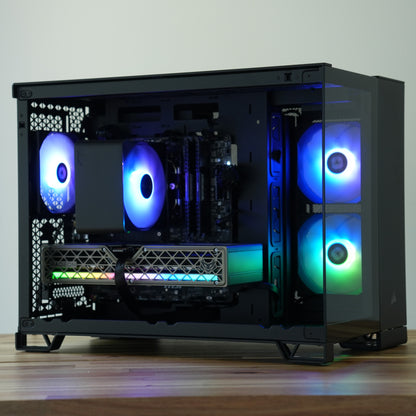 Twilight | RX 9060 XT 16GB + Ryzen 5 5600 + 32GB DDR4 + 1TB | Ready-to-Go Gaming PC | PC36
