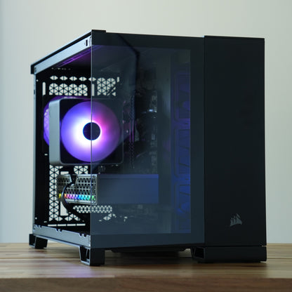 Twilight | RX 9060 XT 16GB + Ryzen 5 5600 + 32GB DDR4 + 1TB | Ready-to-Go Gaming PC | PC36