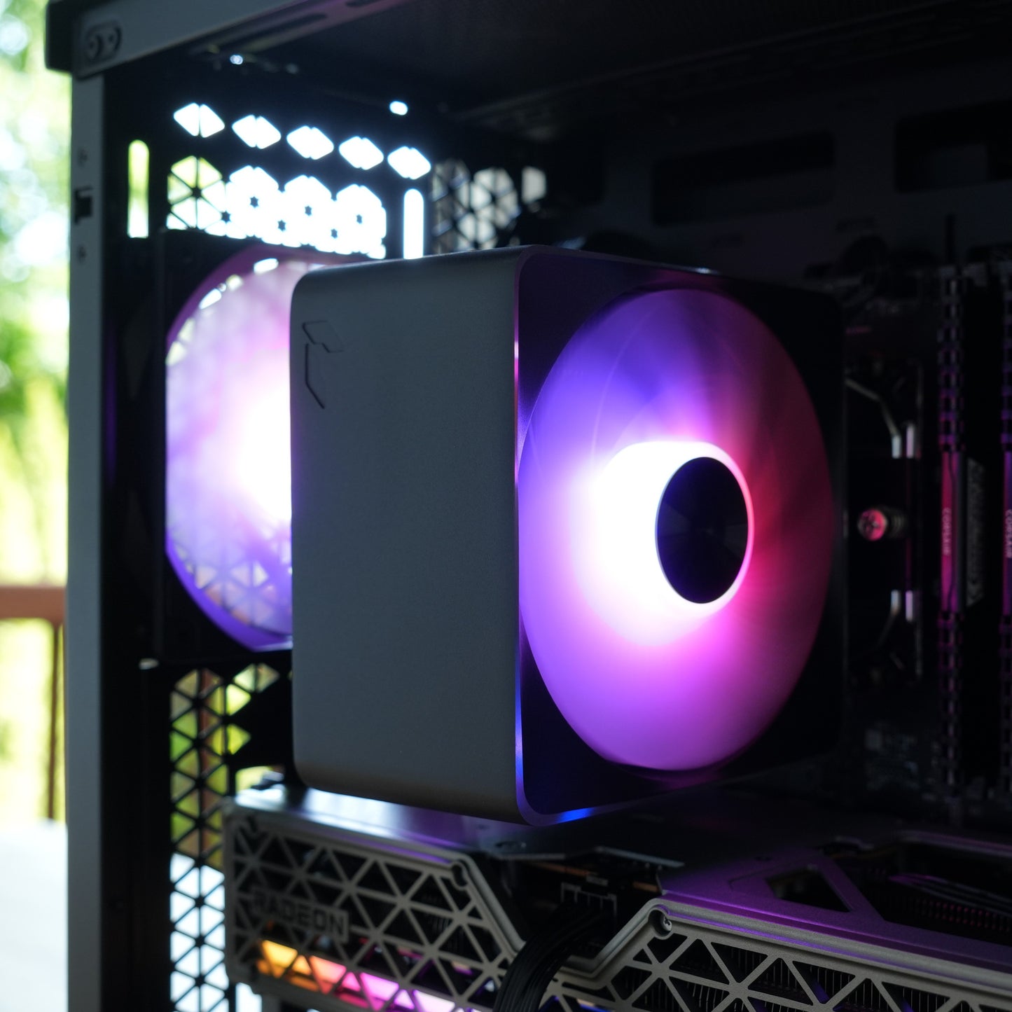Twilight | RX 9060 XT 16GB + Ryzen 5 5600 + 32GB DDR4 + 1TB | Ready-to-Go Gaming PC | PC36