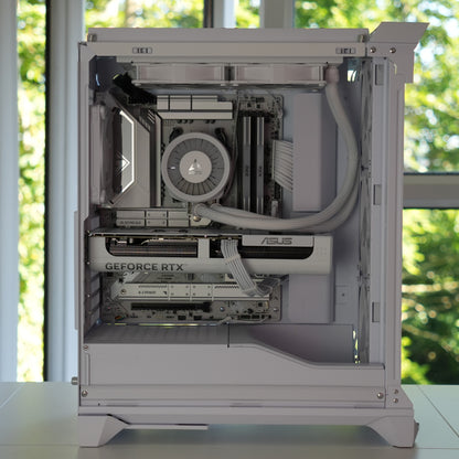 Luftstrom Flow | RTX 5070 Ti 16GB + Ryzen 7 7800X3D | Ready-to-Go Gaming PC | PC36