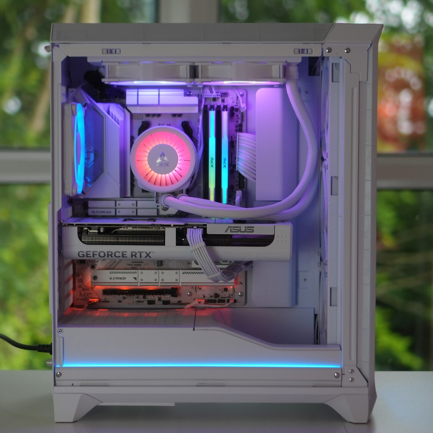 Luftstrom Flow | RTX 5070 Ti 16GB + Ryzen 7 7800X3D | Ready-to-Go Gaming PC | PC36