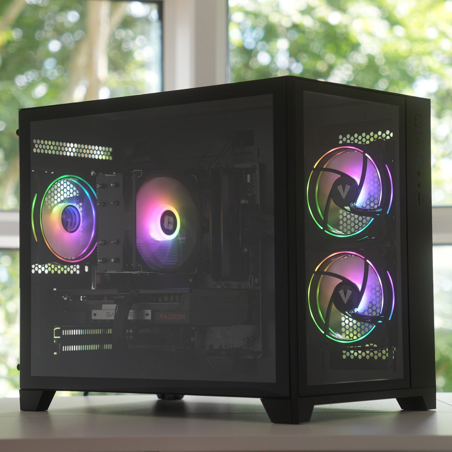 Secret One | ARC B580 12GB + Ryzen 5 7500F | Ready-to-Go Gaming PC | PC36