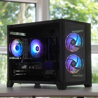 Akira | RX 9060 XT 16GB + Ryzen 5 7500F | Ready-to-Go Gaming PC | PC36