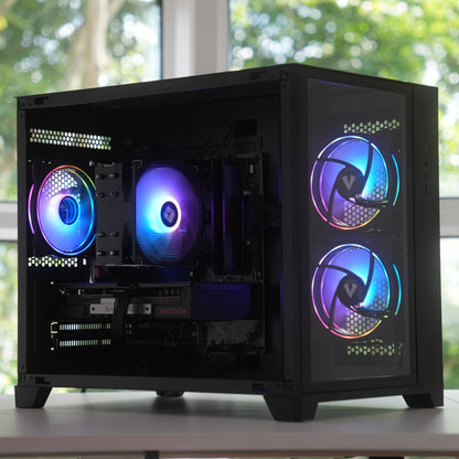 Secret One | ARC B580 12GB + Ryzen 5 7500F | Ready-to-Go Gaming PC | PC36