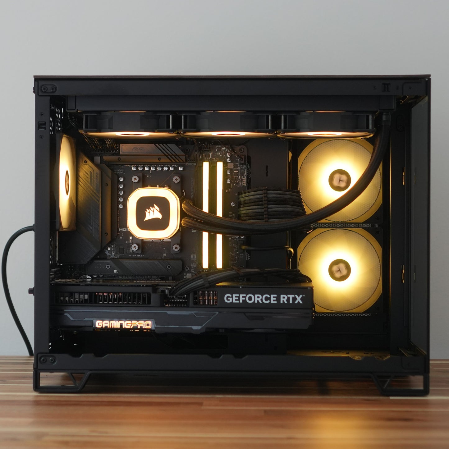 Obsidian Onyx | RTX 5070 Ti 16GB + Ryzen 7 7800X3D | Ready-to-Go Gaming PC | PC36