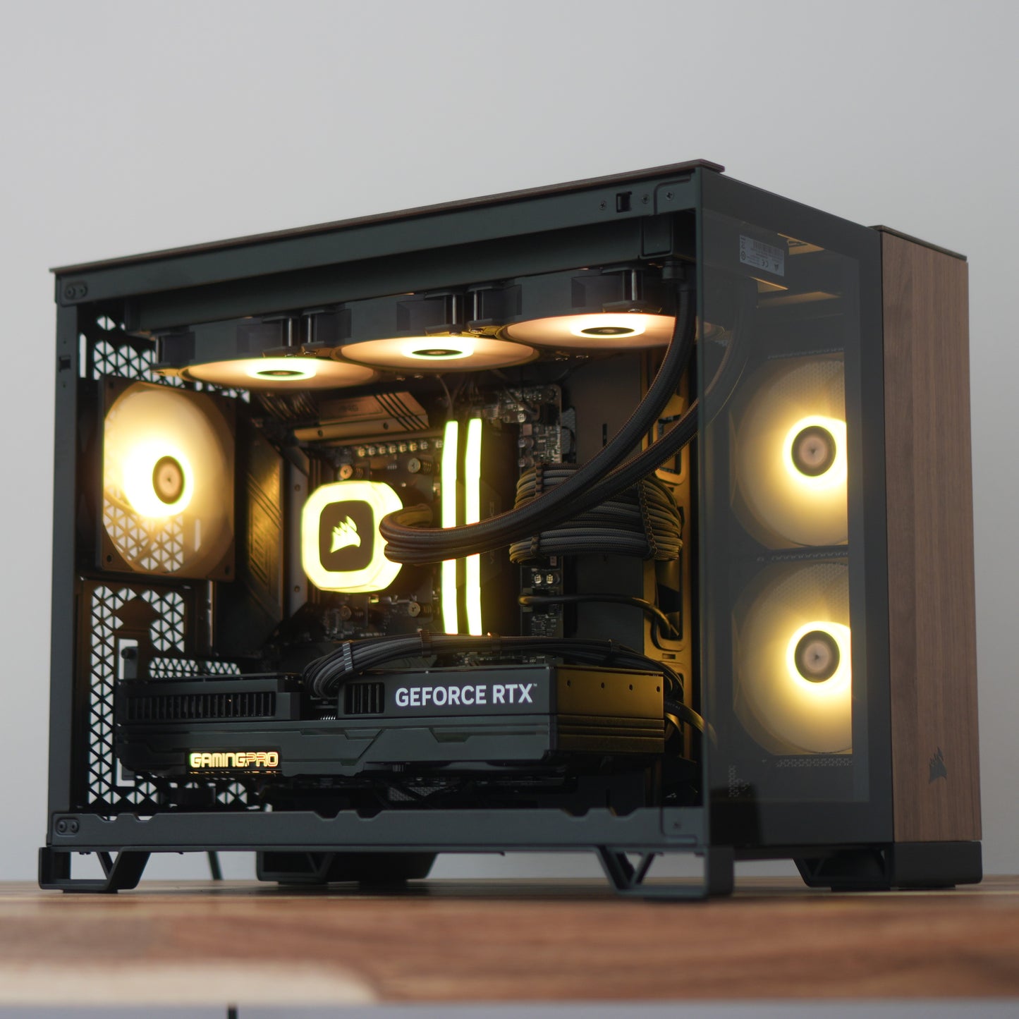 Obsidian Onyx | RTX 5070 Ti 16GB + Ryzen 7 7800X3D | Ready-to-Go Gaming PC | PC36