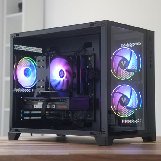 Secret Four | RTX 5080 16GB + Ryzen 7 9800X3D | Ready-to-Go Gaming PC | PC36