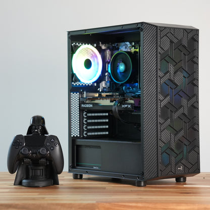 Ari | Radeon RX 7600 8GB + Ryzen 5 5500 | Ready-to-Go Gaming PC | PC36