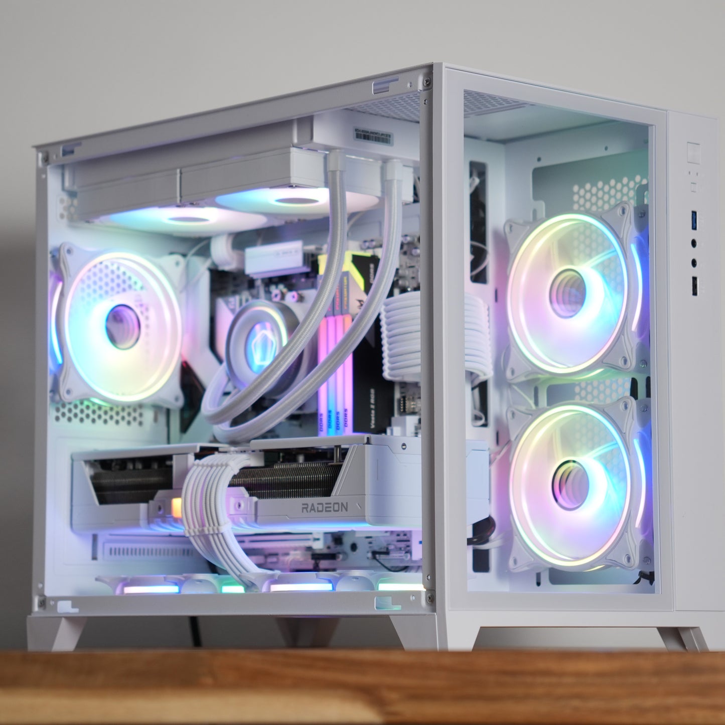 Sage | AMD Special Radeon RX 9070 XT 16GB + Ryzen 7 9800X3D White | Ready-to-Go Gaming PC | PC36