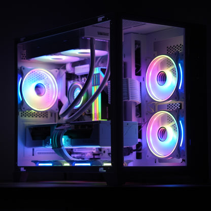 Sage | AMD Special Radeon RX 9070 XT 16GB + Ryzen 7 9800X3D White | Ready-to-Go Gaming PC | PC36