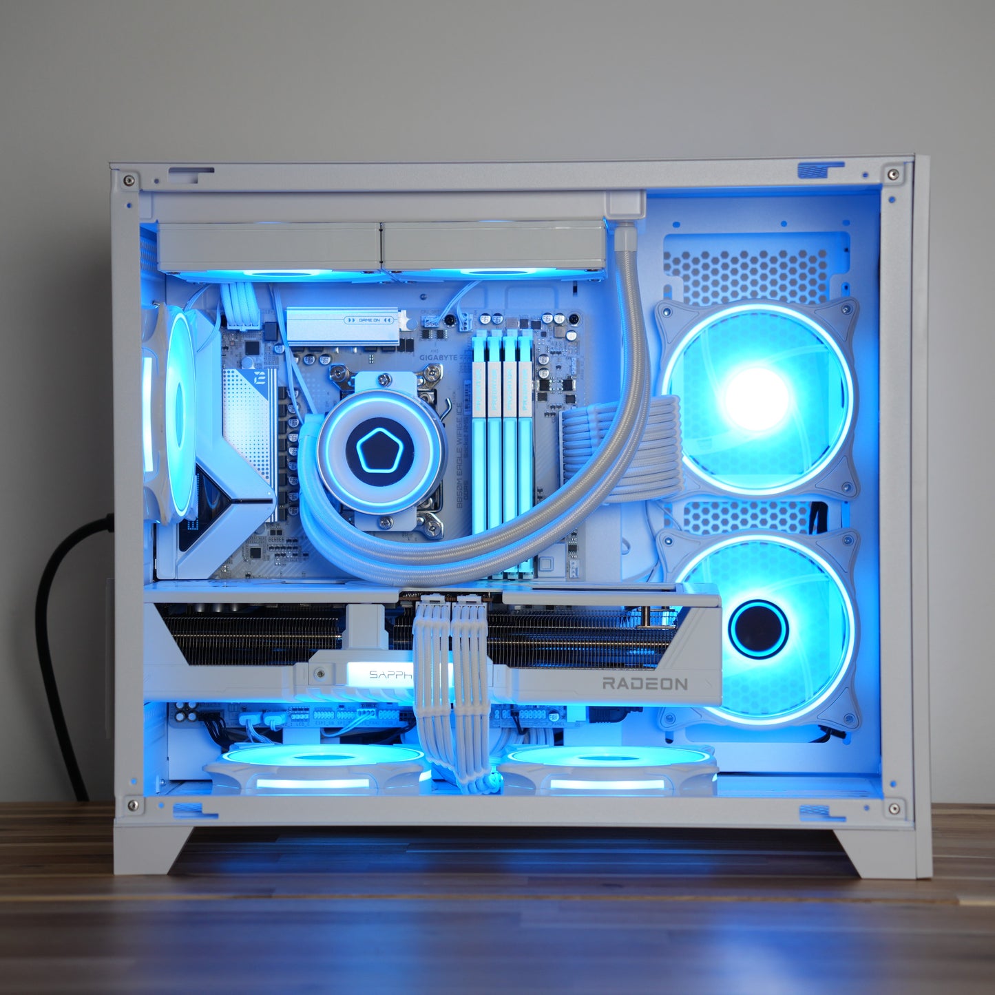 Sage | AMD Special Radeon RX 9070 XT 16GB + Ryzen 7 9800X3D White | Ready-to-Go Gaming PC | PC36