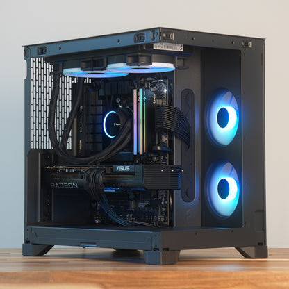 Ark Three | RX 9070 XT 16GB + Ryzen 7 7800X3D | Ready-to-Go Gaming PC | PC36