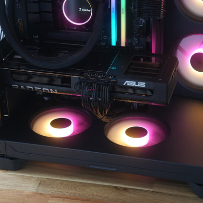Ark Three | RX 9070 XT 16GB + Ryzen 7 7800X3D | Ready-to-Go Gaming PC | PC36