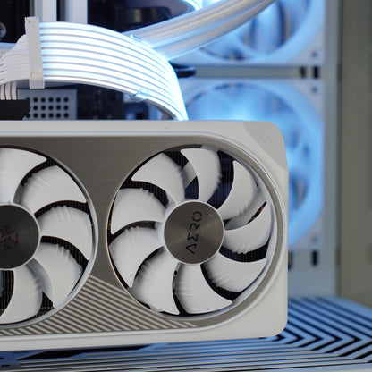 Aquarius | Pure White RTX 4070 Ti SUPER + i5 13600KF | Ready-to-Go Gaming PC | PC36