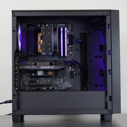 Edge Phantom | RTX 5070 12GB + Ryzen 5 7500F | Ready-to-Go Gaming PC | PC36