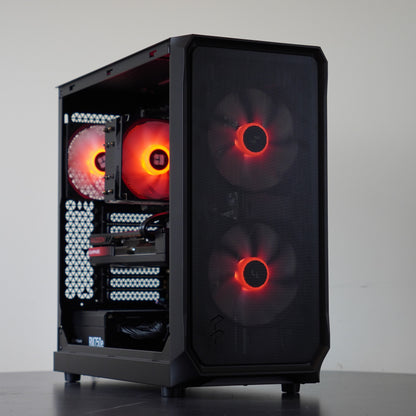 TeamRED | Radeon RX 7800 XT + Ryzen 5 7600 | Ready-to-Go Gaming PC | PC36