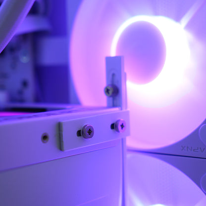 Blanda | RTX 5070 Ti 16GB + Ryzen 7 7800X3D Pure White | Ready-to-Go Gaming PC | PC36