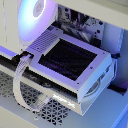 Blanc Two | RX 9060 XT 16GB + Ryzen 5 7500F | Ready-to-Go Gaming PC | PC36