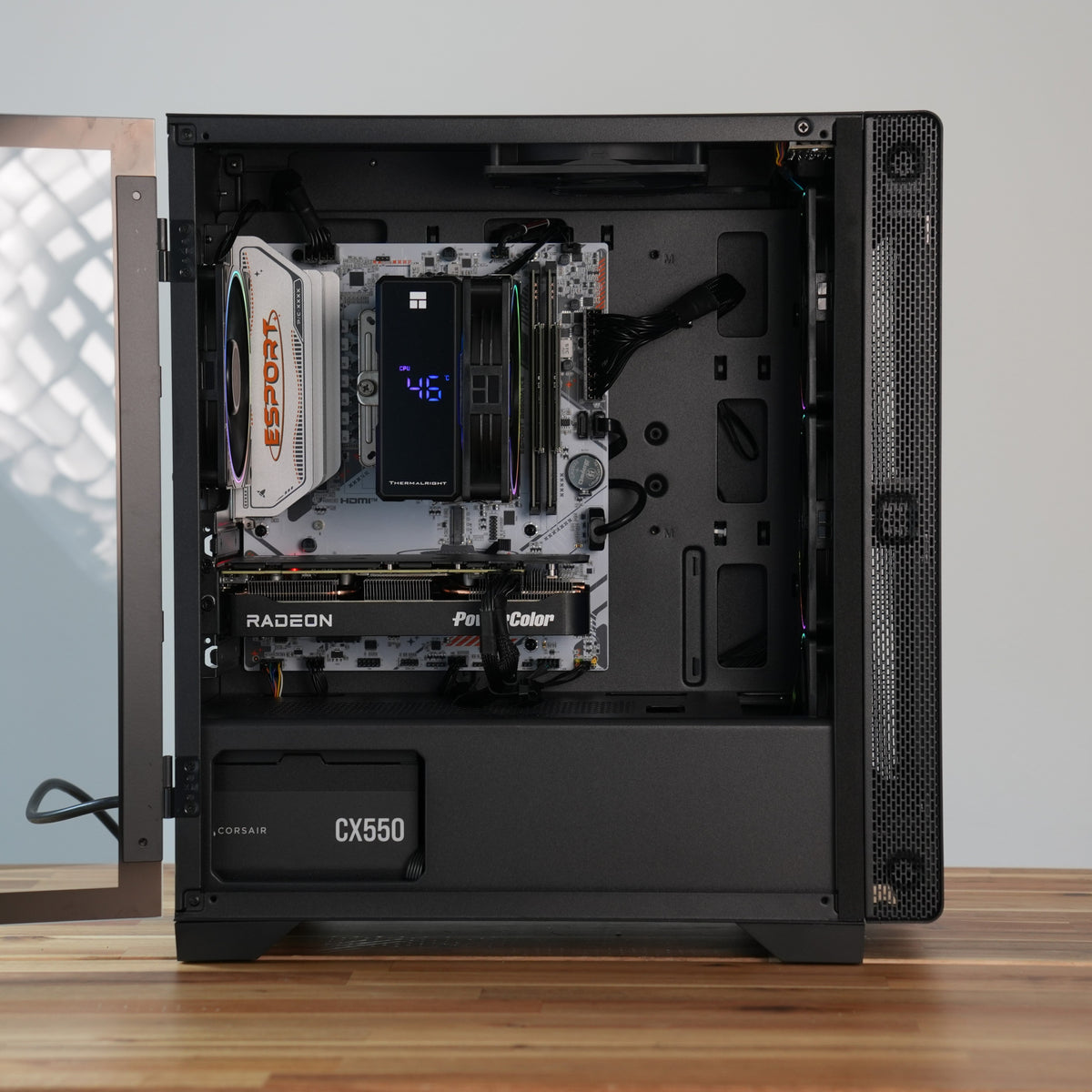 Frankenstein | RX 9060 XT 16GB + Ryzen 5 7500F + 16GB DDR5 + 1TB SSD | Ready-to-Go Gaming PC | PC36