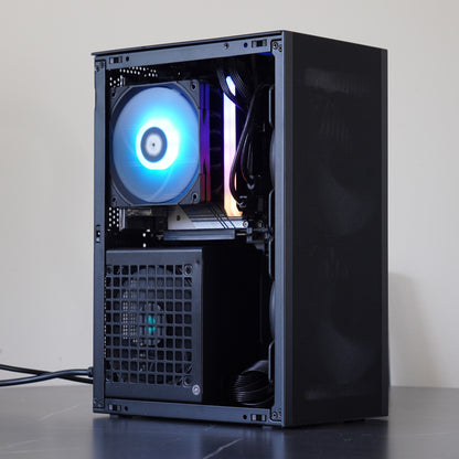 Rocket | ITX/Small Form Factor RTX 4060 + Ryzen 5 5500 + 16GB + 1TB | Ready-to-Go Gaming PC | PC36