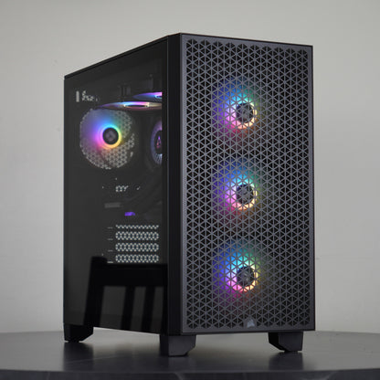 Edge Three | RTX 5070 Ti 16GB + Ryzen 7 7800X3D | Ready-to-Go Gaming PC | PC36
