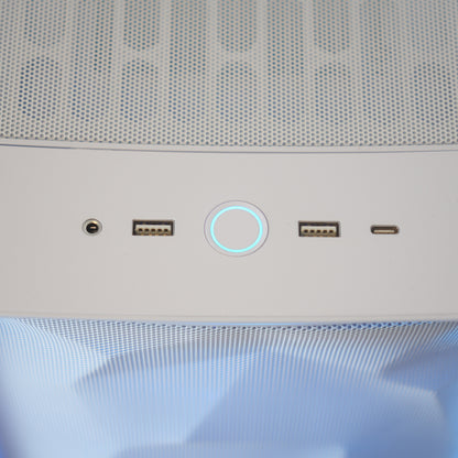 Luftstrom Three | RTX 5080 32GB + Ryzen 7 9800X3D | Ready-to-Go Gaming PC | PC36