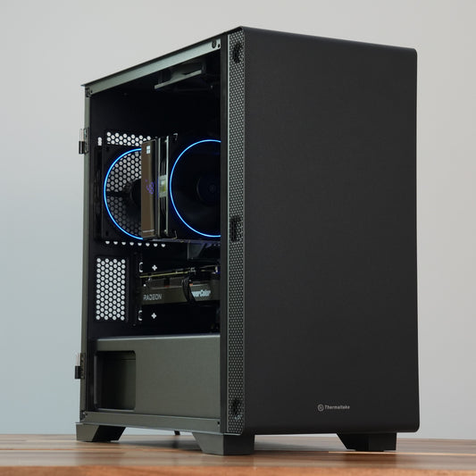 Frankenstein | RX 9060 XT 16GB + Ryzen 5 7500F + 16GB DDR5 + 1TB SSD | Ready-to-Go Gaming PC | PC36