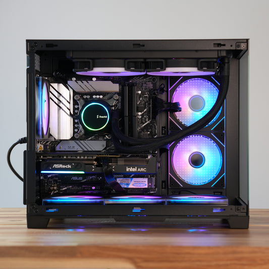 Glamour | Arc B580 12GB + Intel i5-14400F + 16GB | Ready-to-Go Gaming PC | PC36