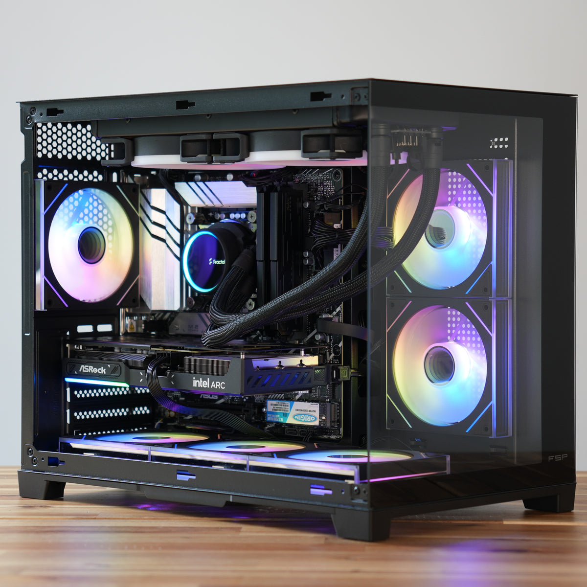 Glamour | Arc B580 12GB + Intel i5-14400F + 16GB | Ready-to-Go Gaming PC | PC36