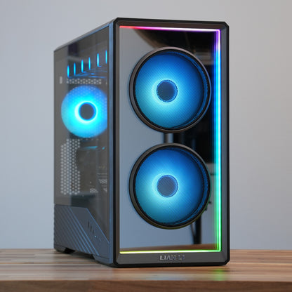 Glitz Four | RTX 5080 16GB + Ryzen 7 9800X3D + 32GB | Ready-to-Go Gaming PC | PC36