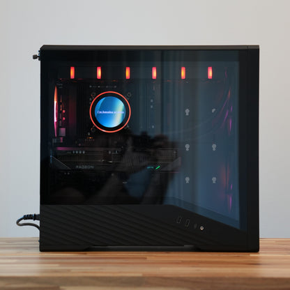 Glitz Four | RTX 5080 16GB + Ryzen 7 9800X3D + 32GB | Ready-to-Go Gaming PC | PC36